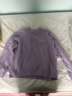 Lavender Crewneck Women's Sweater - Soft Knit